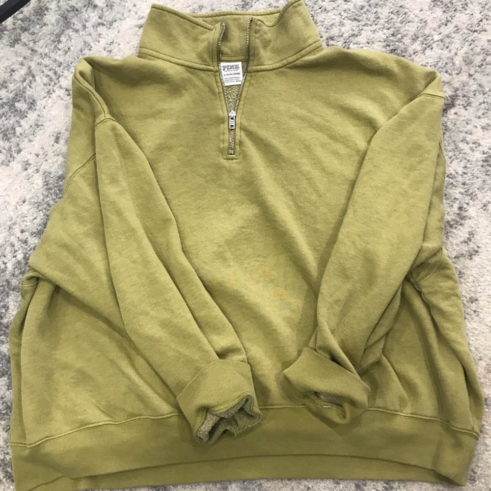 PINK Quarter Zip Up
